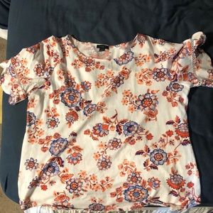 Ann Taylor - Floral Blouse - L